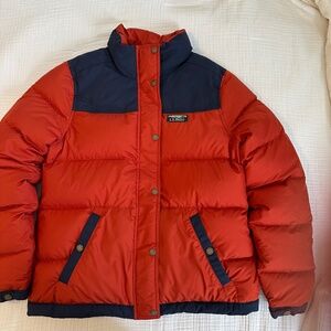LL Bean Mountain Classic Jacket, color block, size small